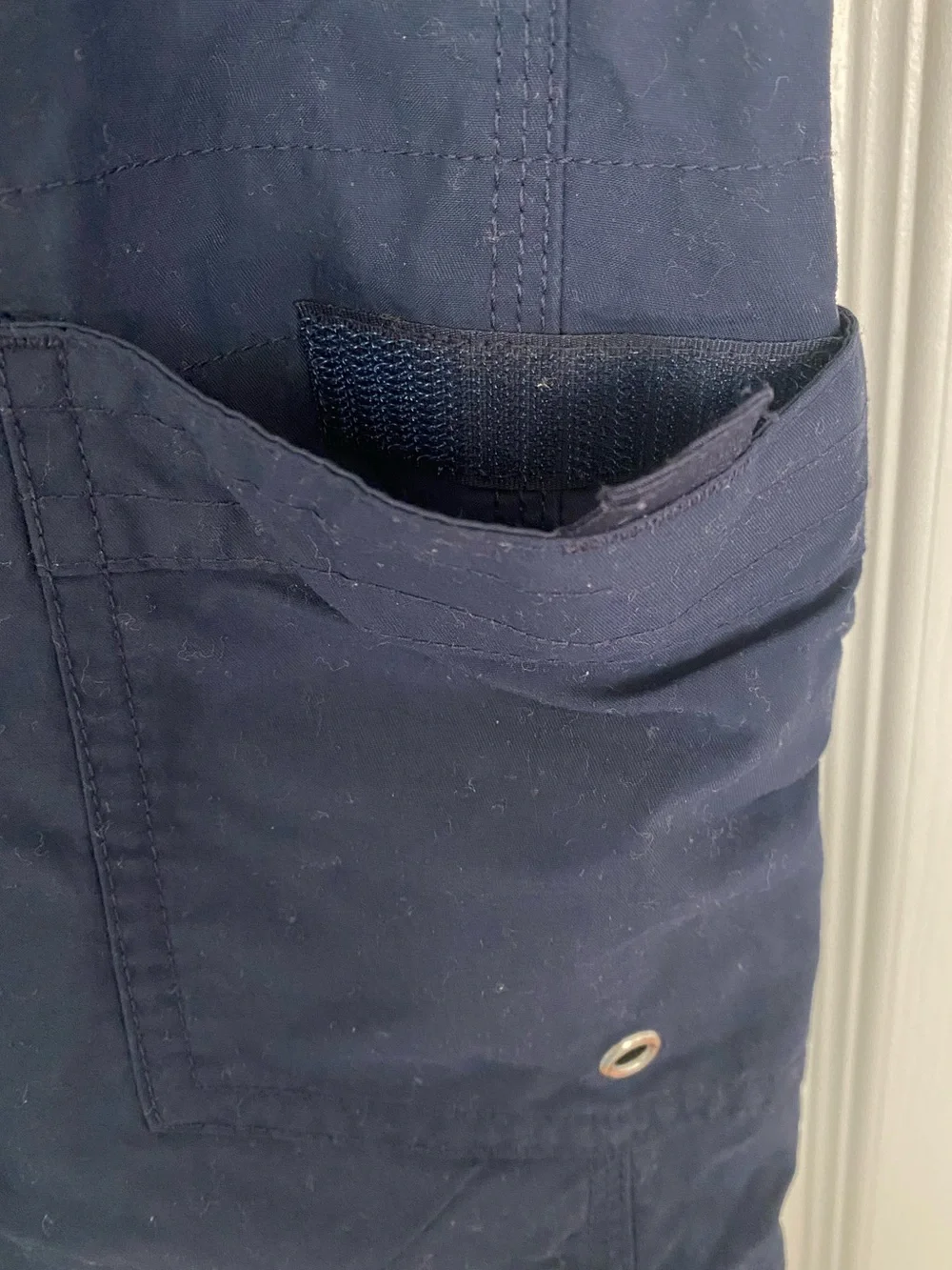 J.Crew Men's Navy Drawstring Swim Trunks